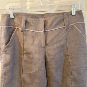 Linen Pants - Plum Color - NWT